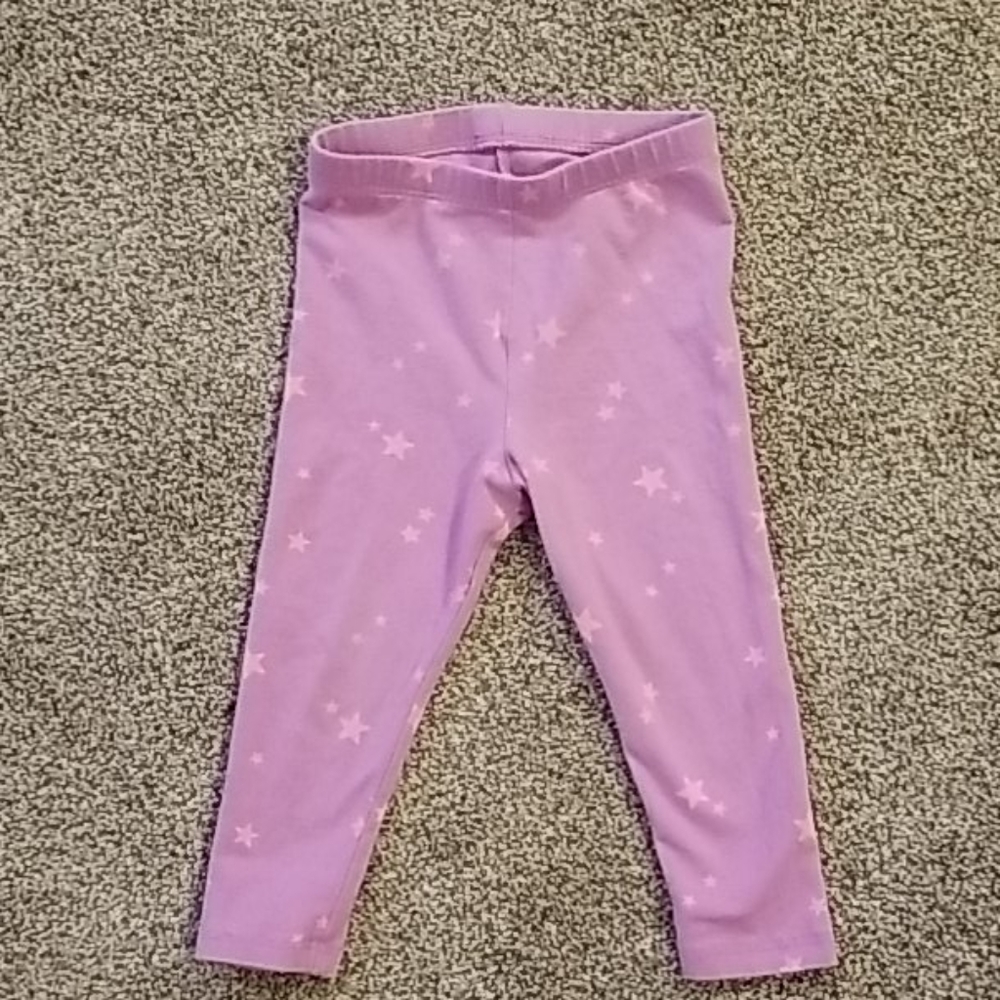 Cat & Jack Purple Star Leggings